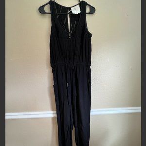 Anthropologie Hei Hei Black Jumpsuit